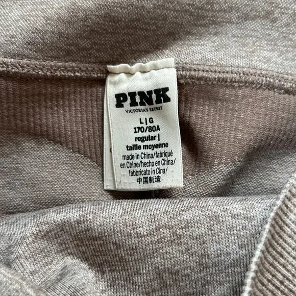 Pink Victoria's Secret Seamless High Waist Full Length Legging Tight Pink Large - Picture 2 of 8